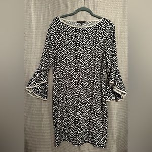 Black and White Dress